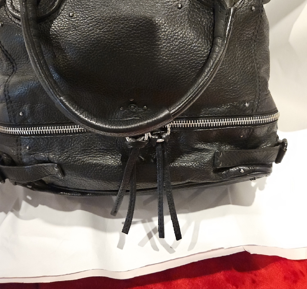 Chloe Black Leather Tote Bag - Picture 2 of 8